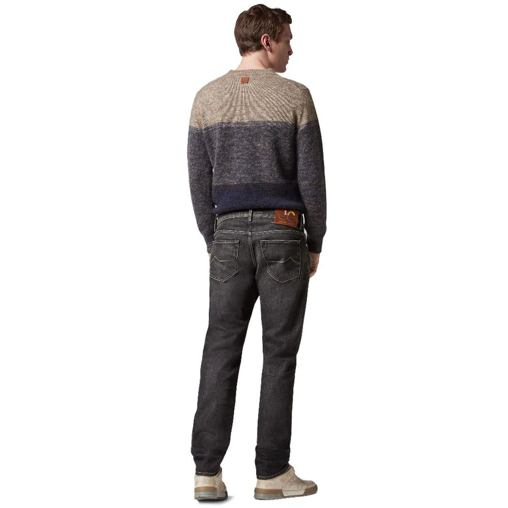 Jacob Cohën Super Slim Zwart Katoenen Jeans Black Heren