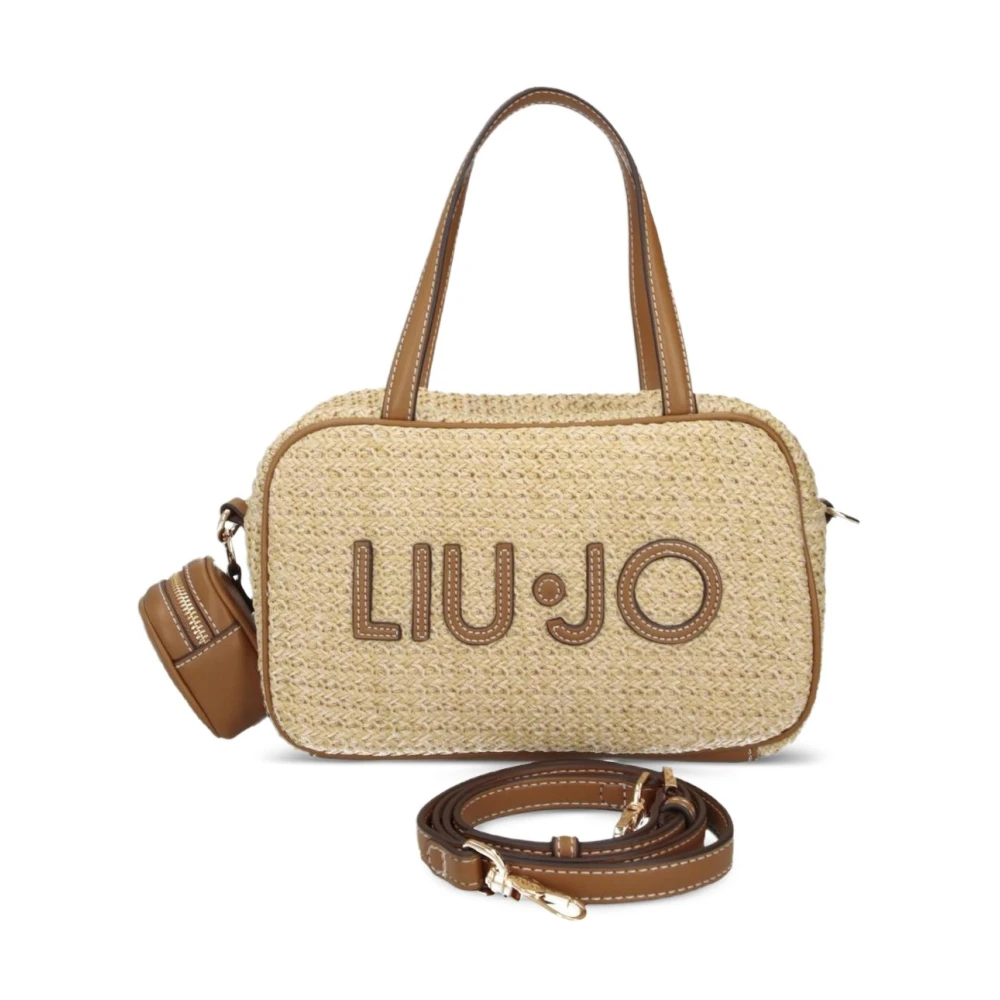 Liu Jo Vrouw Bruin Tassen Dames, One Size, Polyester, Ferielle Bowling Bag