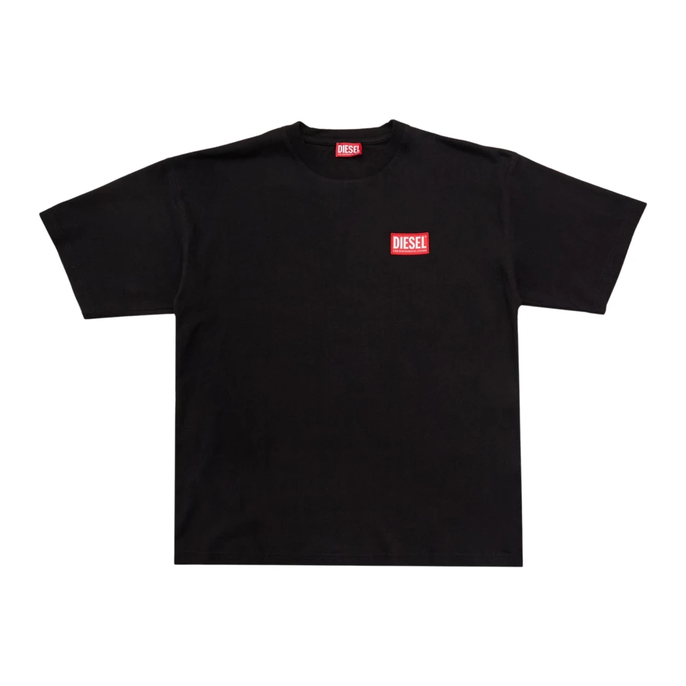 Diesel - Tops > T-Shirts - Black - Diesel - Modalova