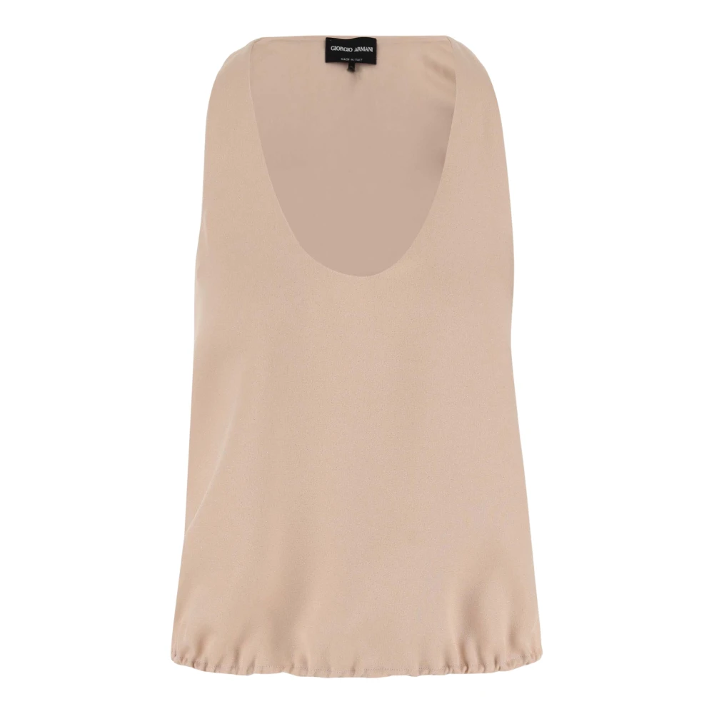 Tops > Sleeveless Tops - - Giorgio Armani - Modalova
