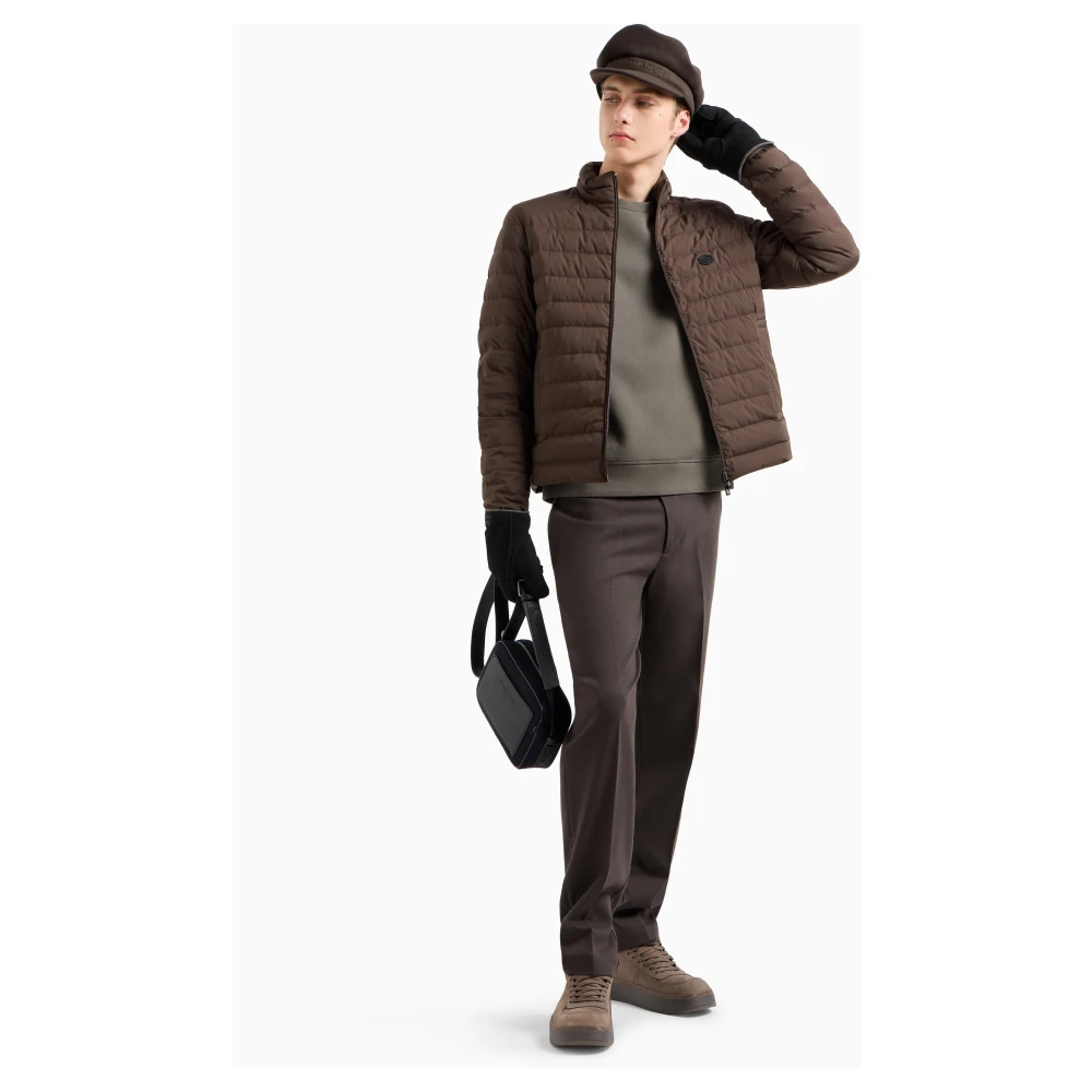 Emporio Armani Groene Sweaters voor Mannen Green Heren