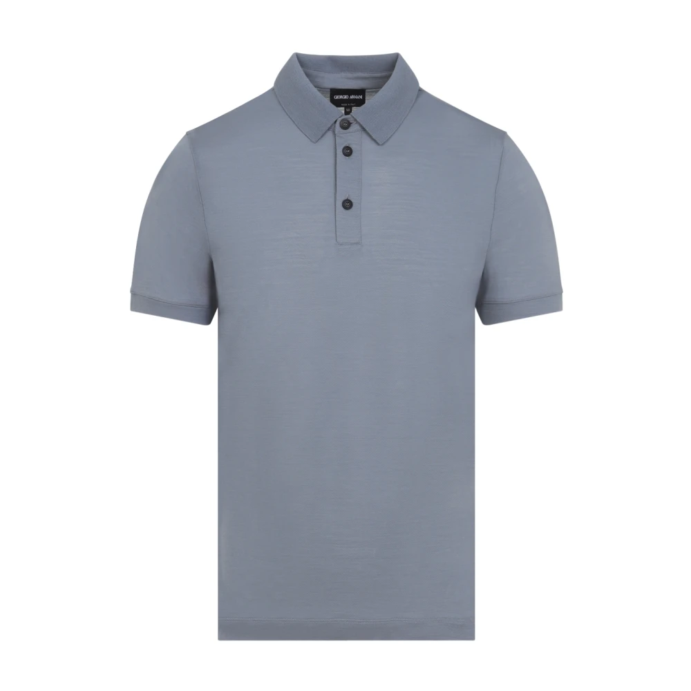 Giorgio Armani Hombre Azul Camisetas, Talla: M