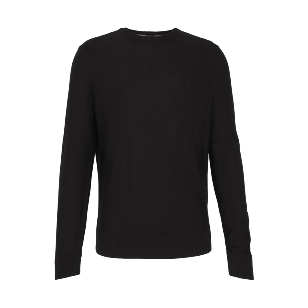 Hugo Boss Zwarte Sweaters voor Heren Black Heren