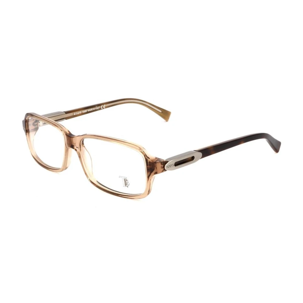 Tod's Women's Brown Glasses, One Size, Acetate Frames With Dial