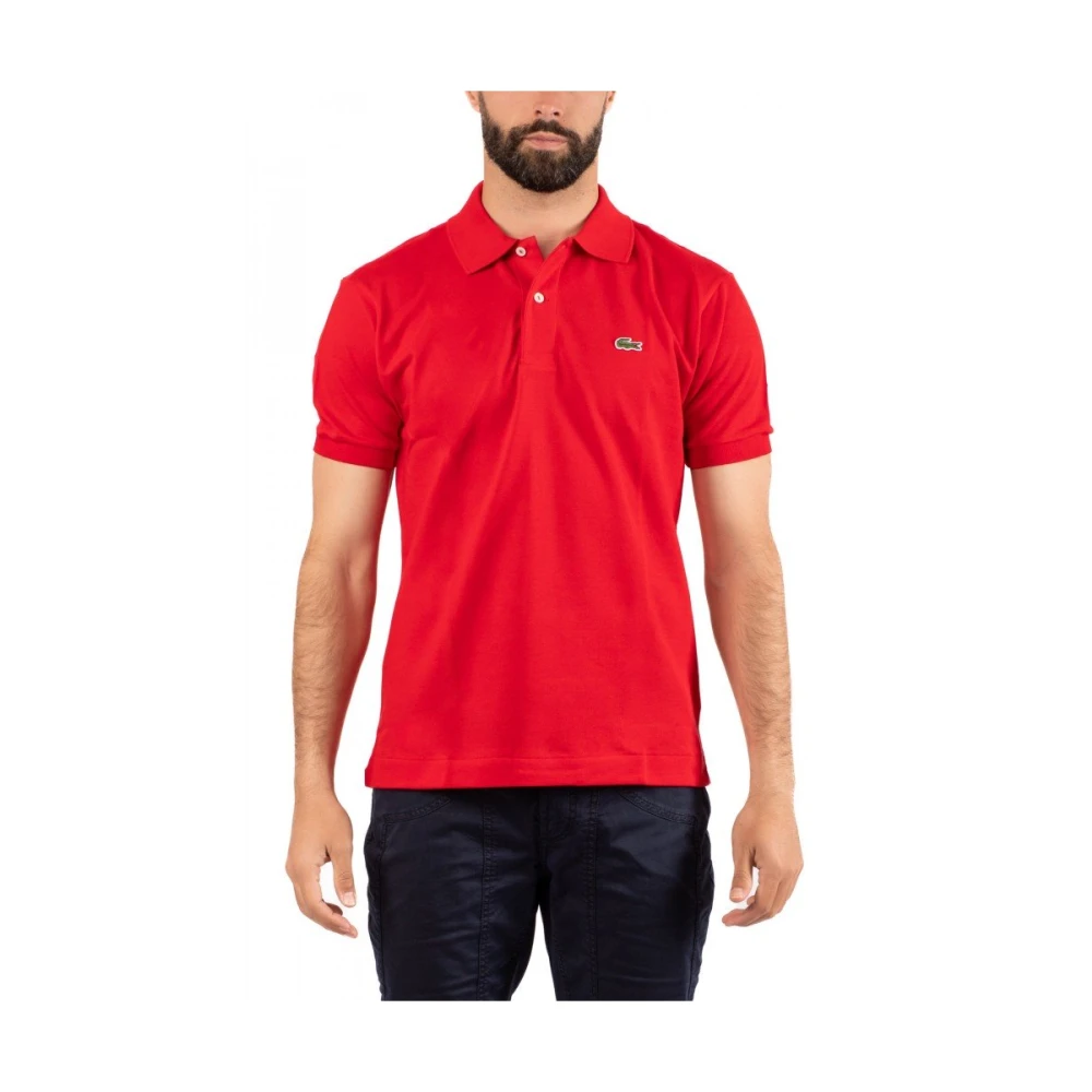 Lacoste Herr Polo Tröja Red, Herr