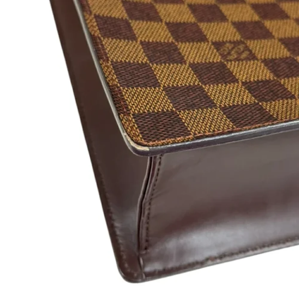 Louis Vuitton Vintage Pre-owned Canvas handbags Brown Dames