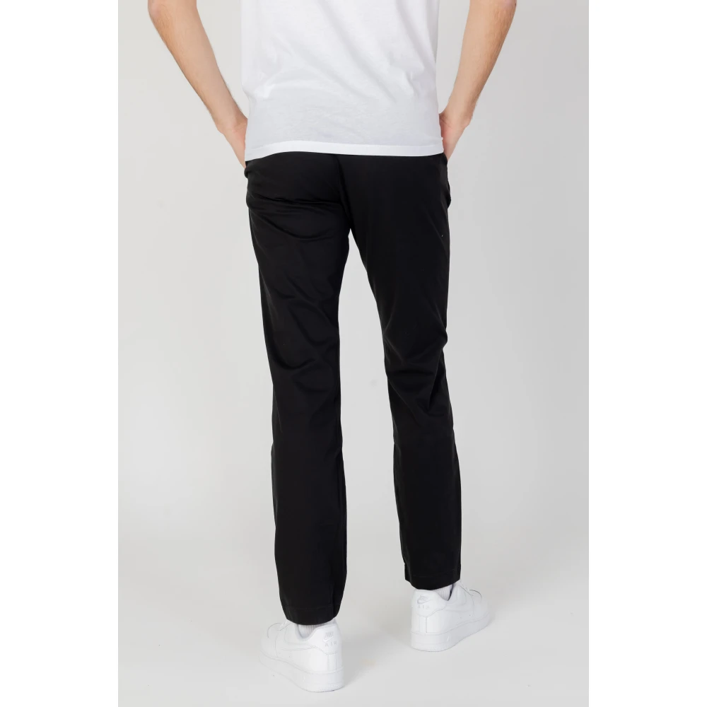 Tommy Jeans Zwarte Slim Fit Chino Broek Black Heren