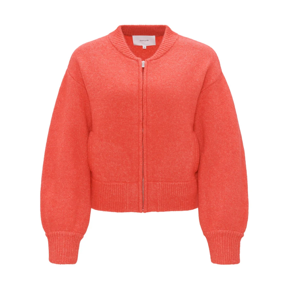 Opus Stijlvolle Pullover met Doketa Detail Red Dames