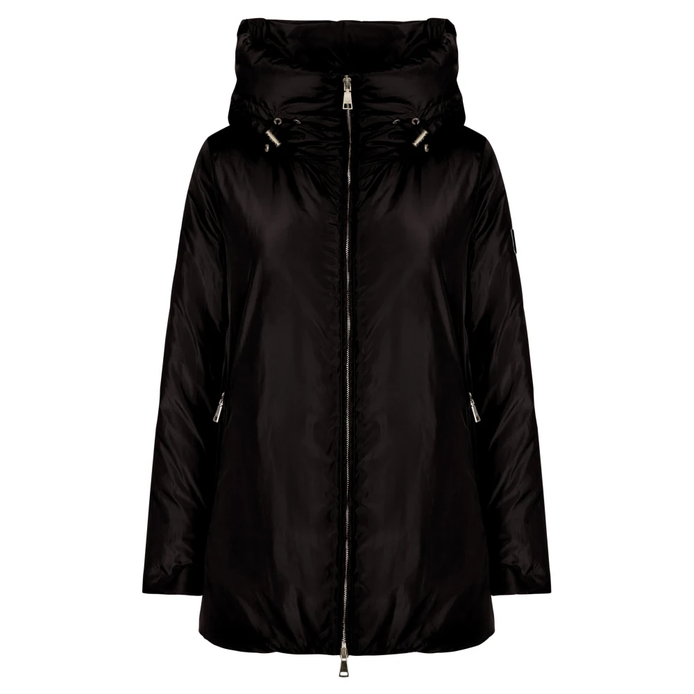 add A-Vorm IN Nylon Licht MET Capuchon Black Dames