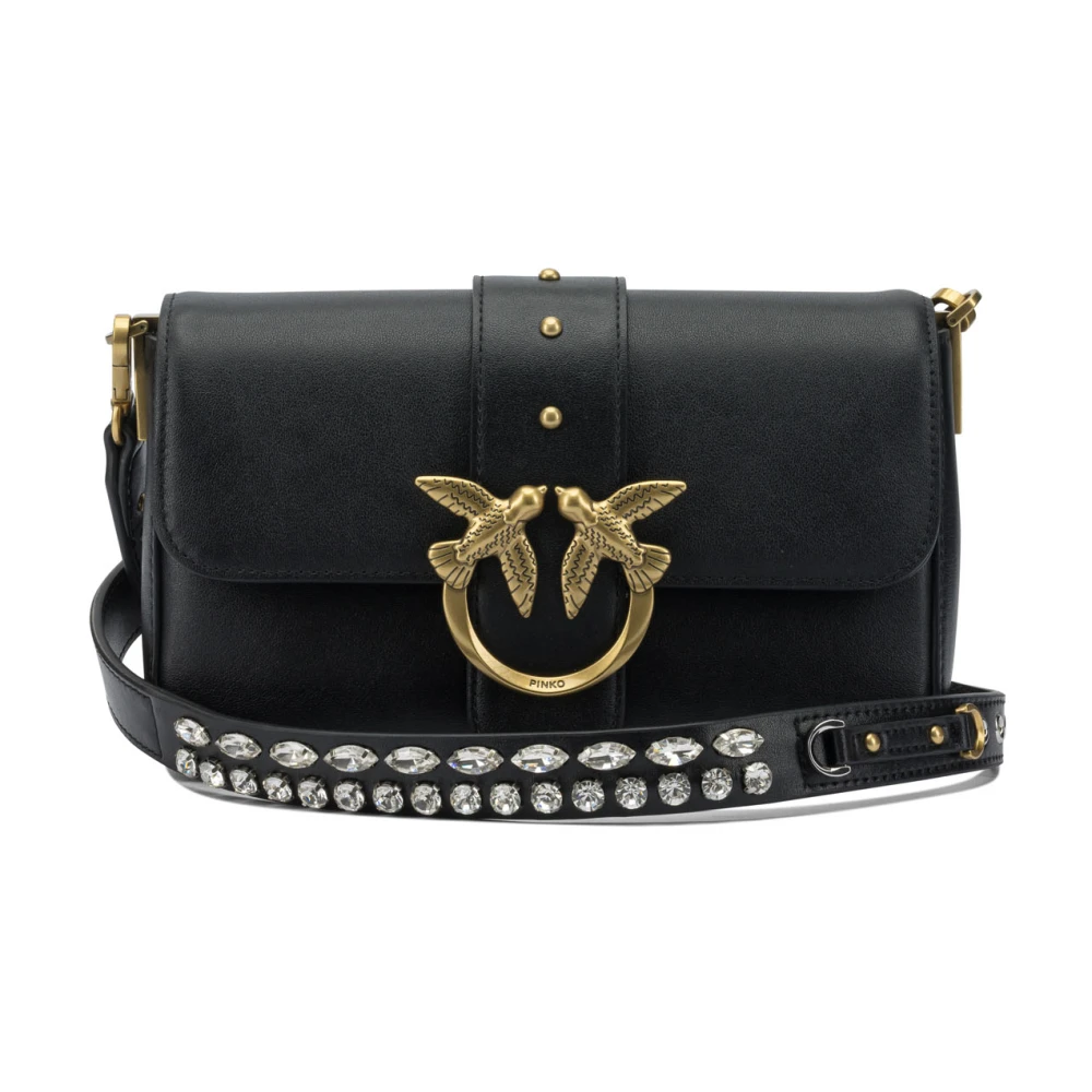 Pinko Women's Black Shoulder Bag