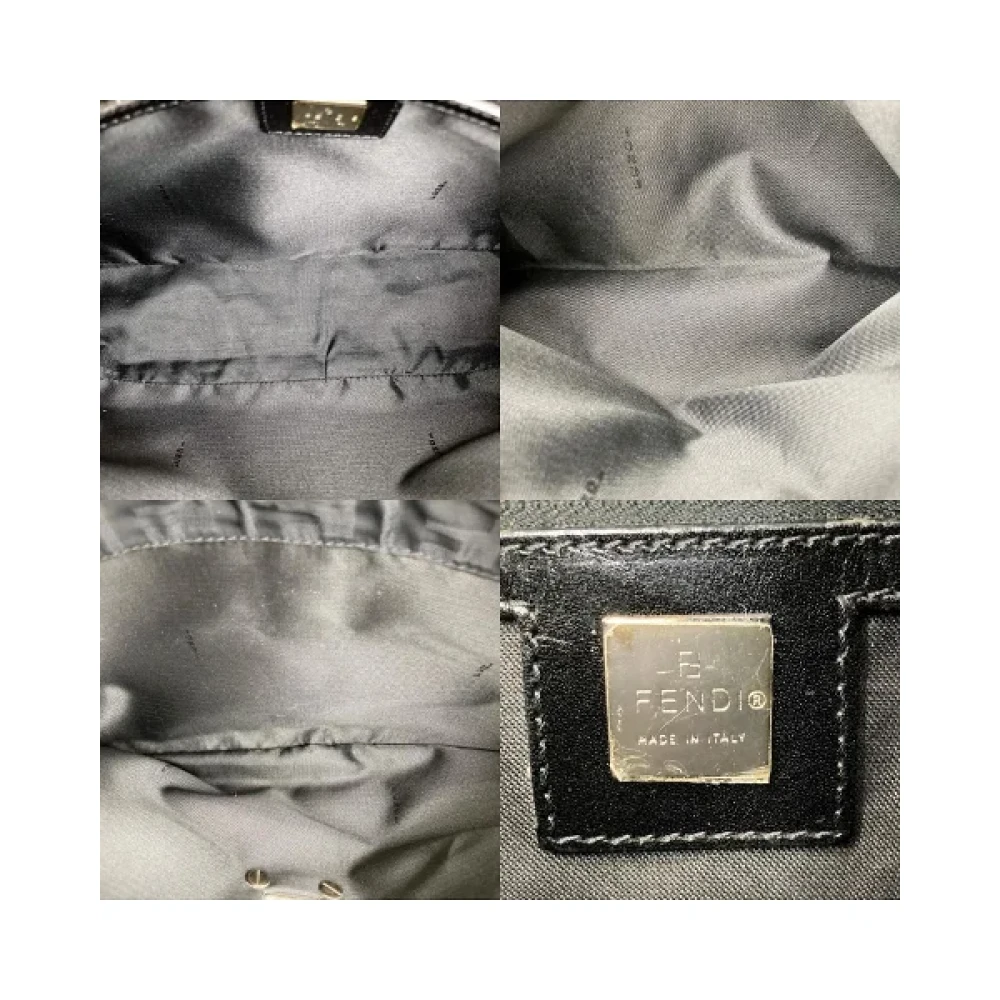 Fendi Vintage Pre-owned Fabric fendi-bags Blue Dames