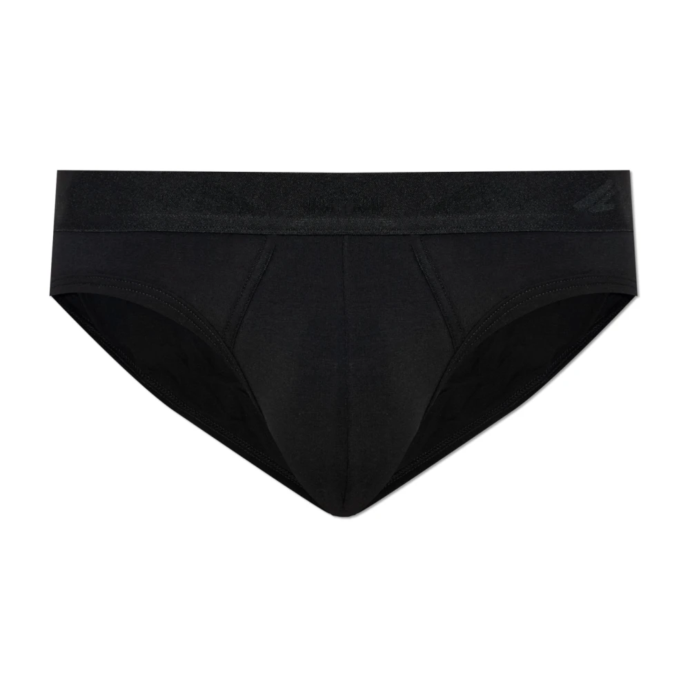 Dsquared2 Uomo Nero - Slip Con Logo - Underwear - S