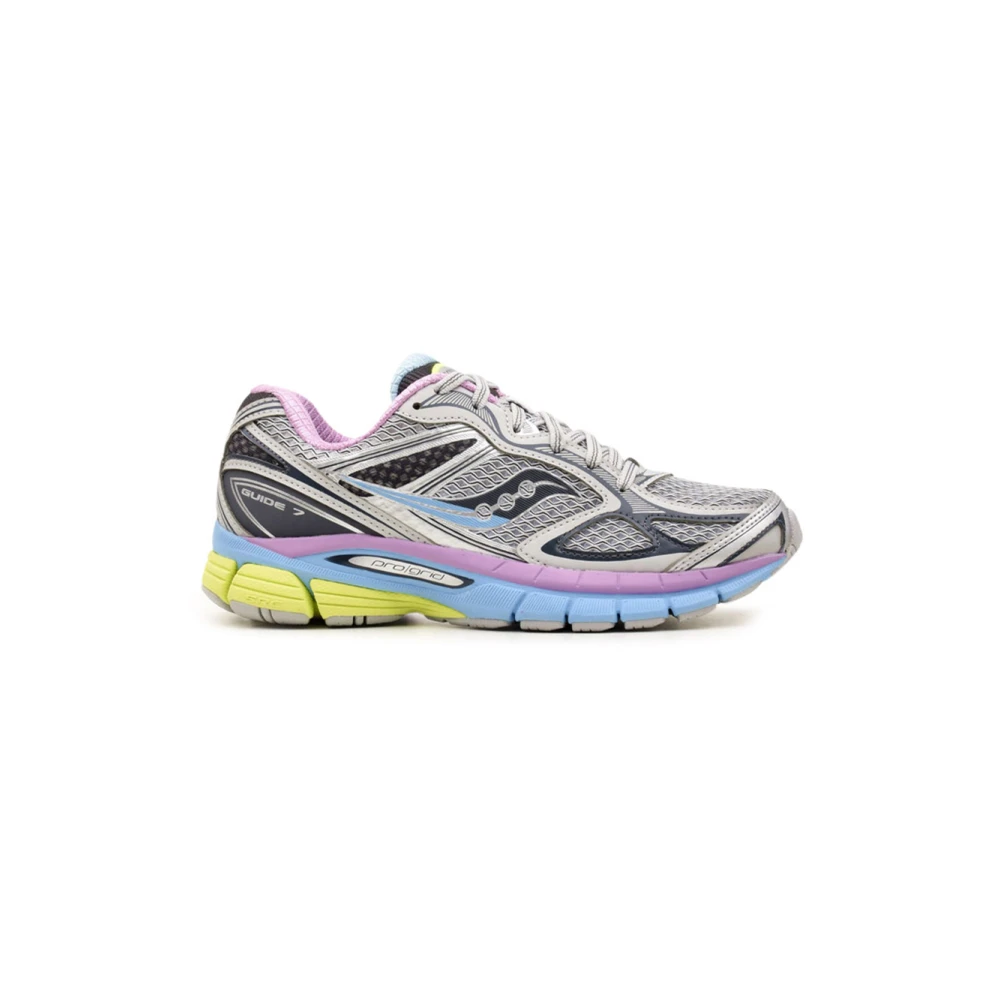 Saucony Women's Multicolor Progrid Guide 7 Low Trainers - Trainers - 4 Uk - Sport