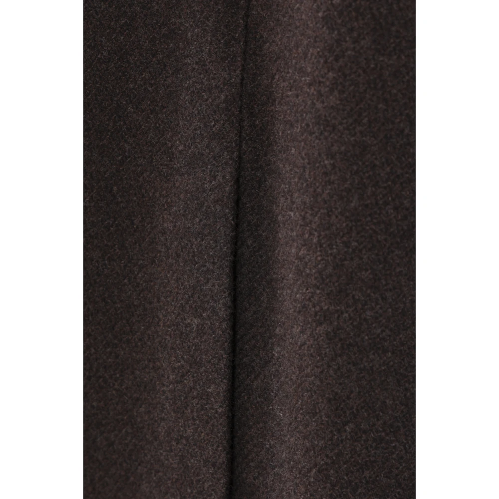 Caruso Dubbelbreasted wol kasjmier jas Brown Heren