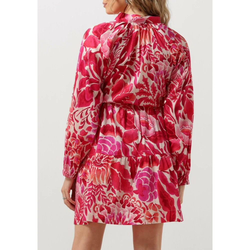 Dea Kudibal Roze Midi Jurk Vania Pink Dames