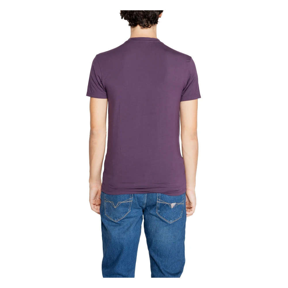 Emporio Armani Mannen Intieme Collectie Herfst Winter Modal Purple Heren