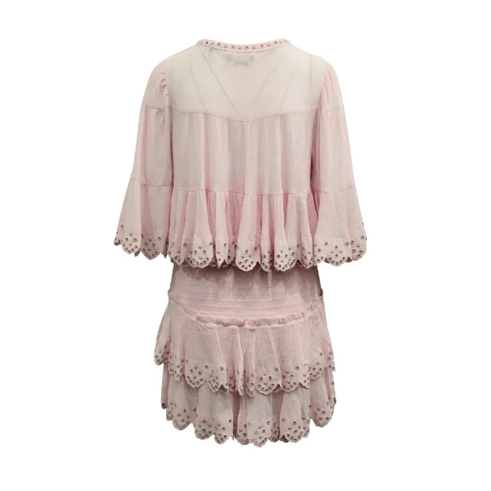 Isabel Marant Pre-owned Cotton dresses Pink Dames