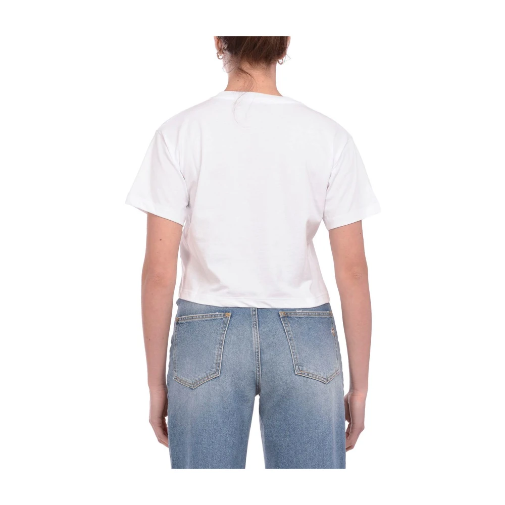 Gaëlle Paris Korte Mouw T-shirt White Dames