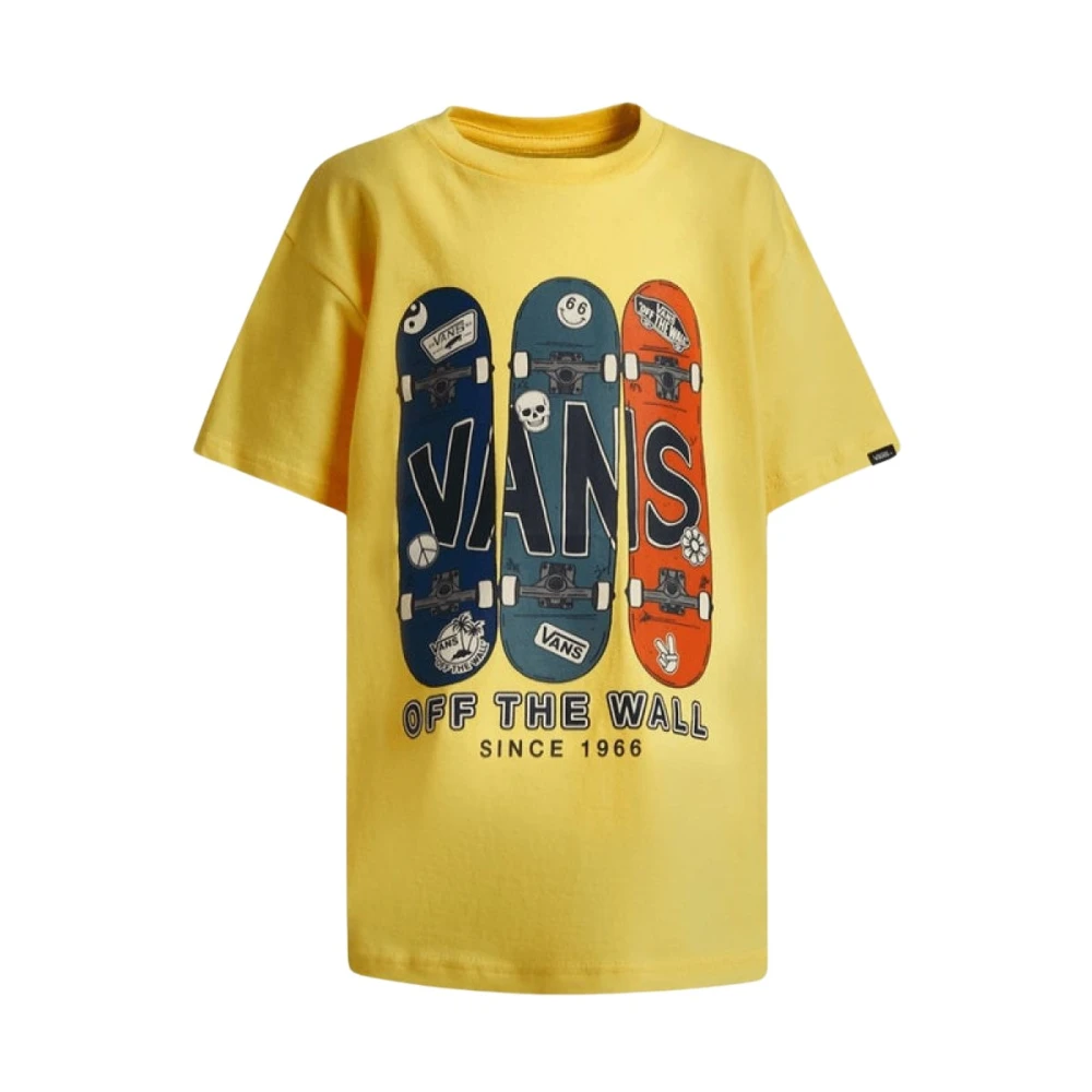 Vans Skateboard Logo T-Shirt Yellow, Pojke