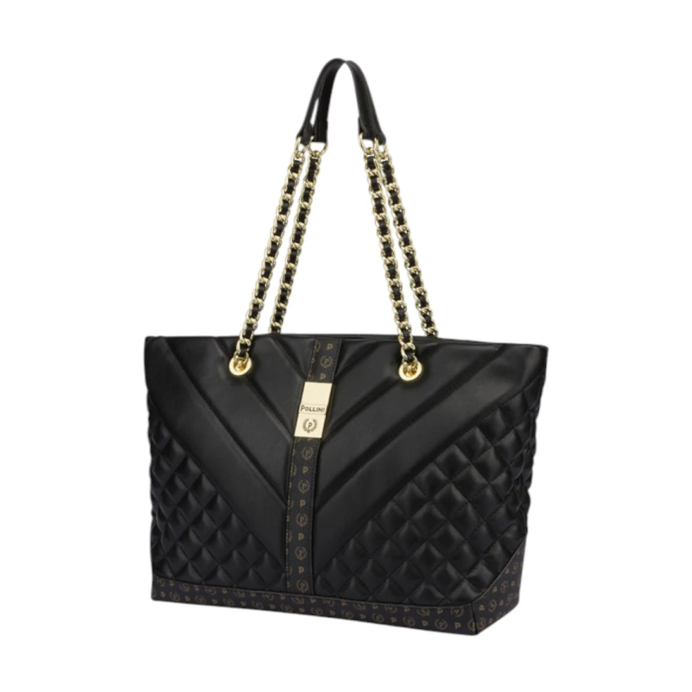 Pollini Dames Schoudertas Synthetisch Leer Black Dames