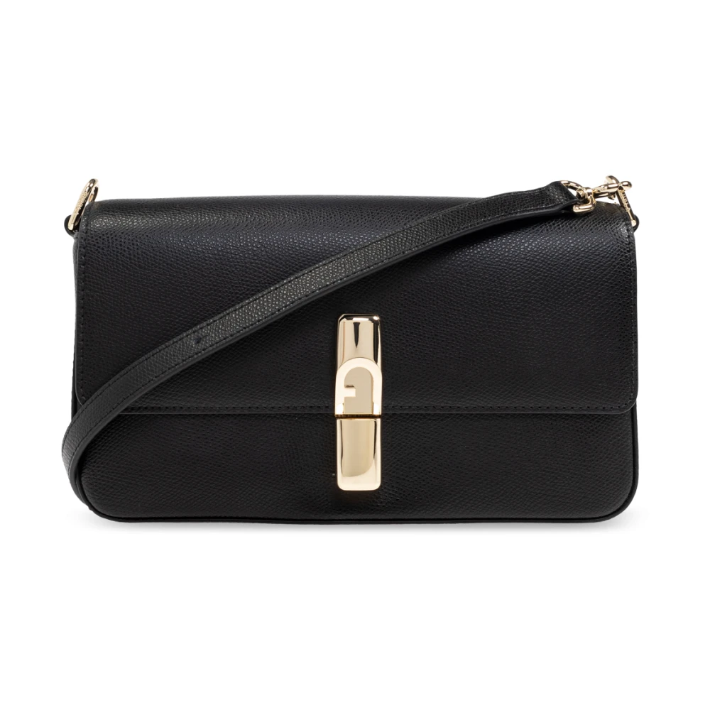 Furla Black Shoulder Bag Iride Small - Female - Shoulder Bags - One Size - Bags