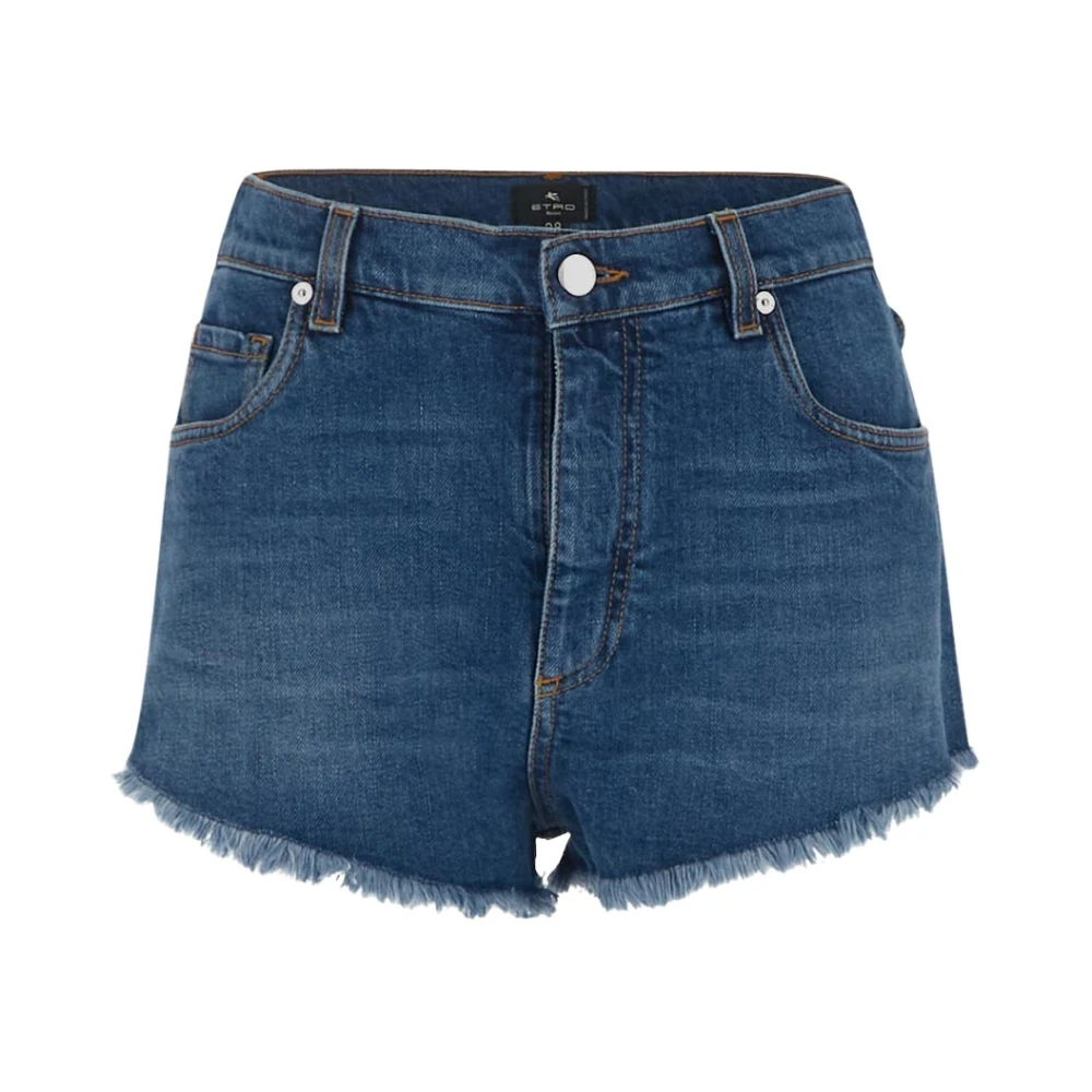 Etro Jeans shorts Blue, Dam