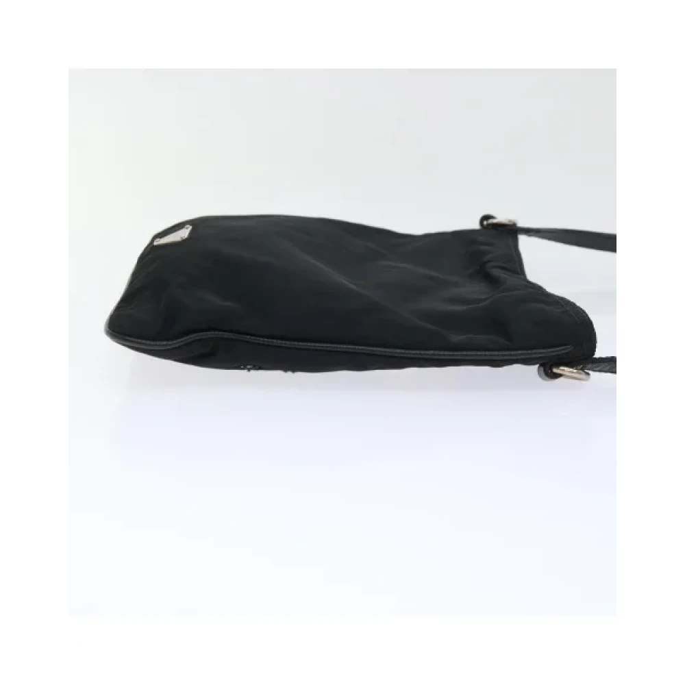 Prada Vintage Pre-owned Nylon prada-bags Black Dames