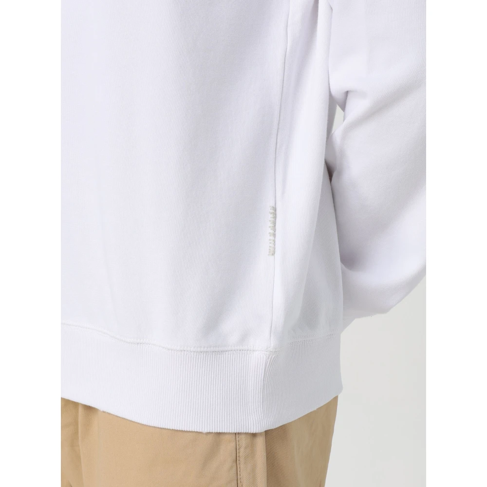 Sun68 Vintage Ronde Trui White Heren