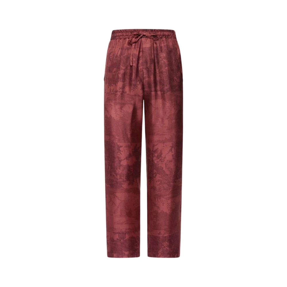 Pierre-Louis Mascia Donna Rosso Pantaloni, S, New,