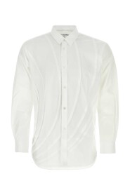 Witte Poplin Overhemd voor Heren