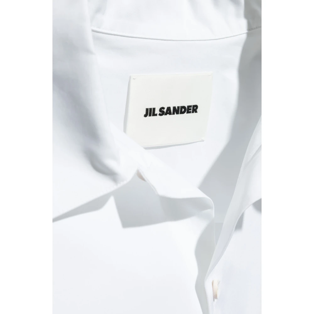 Jil Sander Katoenen shirt White Heren