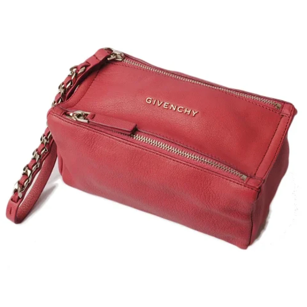 Givenchy Pre-owned Leather clutches Pink Dames