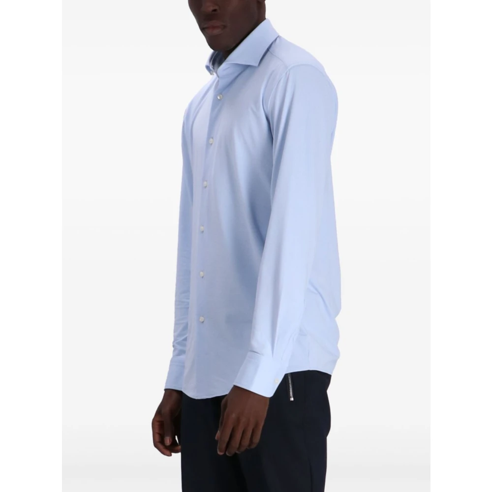 Hugo Boss Stijlvolle Overhemden Collectie Blue Heren