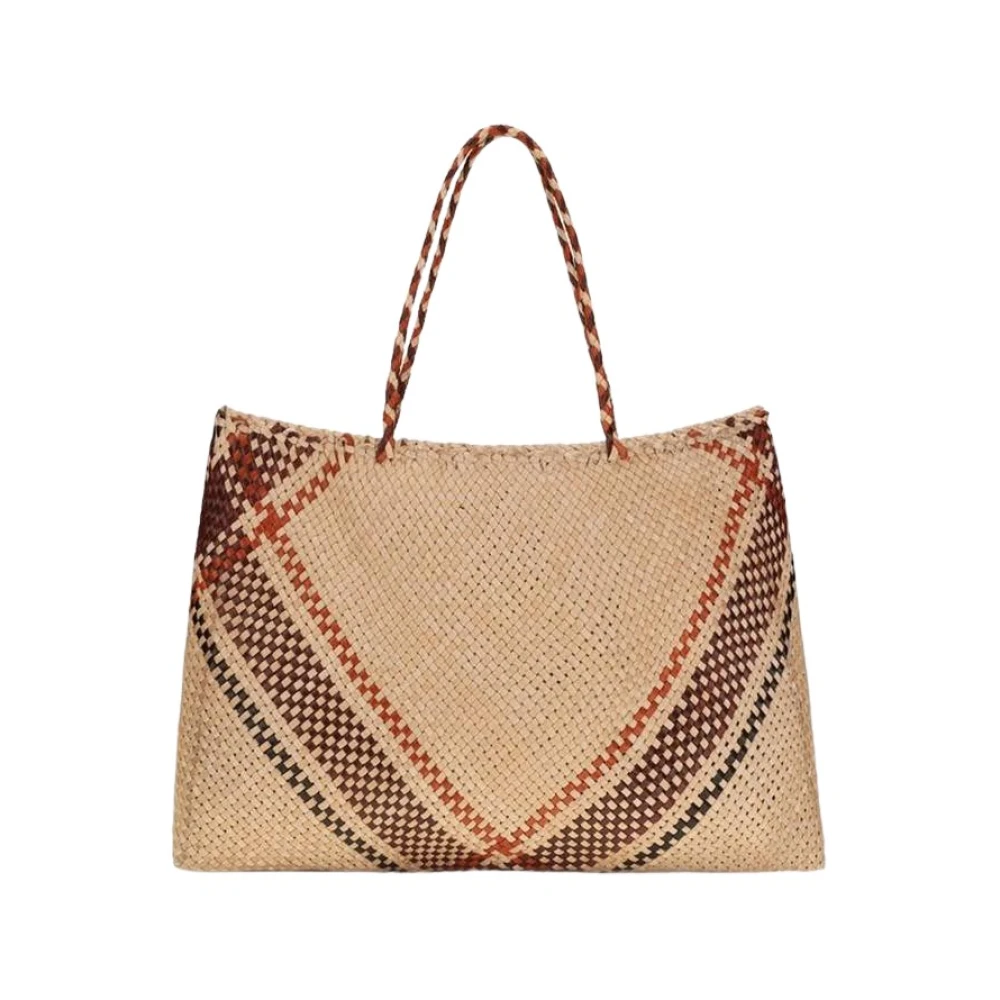 Dragon Diffusion Beige Calf Leather Bos Taurus Handbag - Image 2