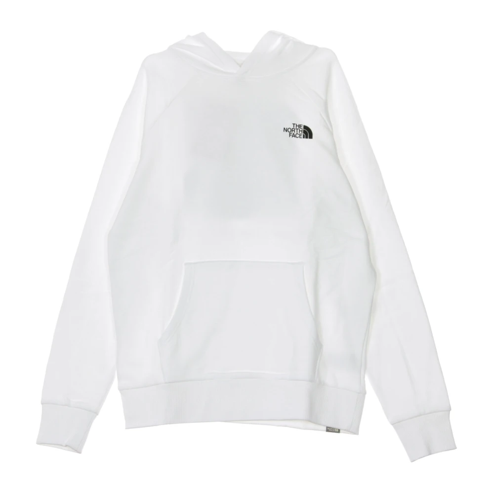 The North Face Rode Raglan Hoodie Sweatshirt met capuchon White Heren