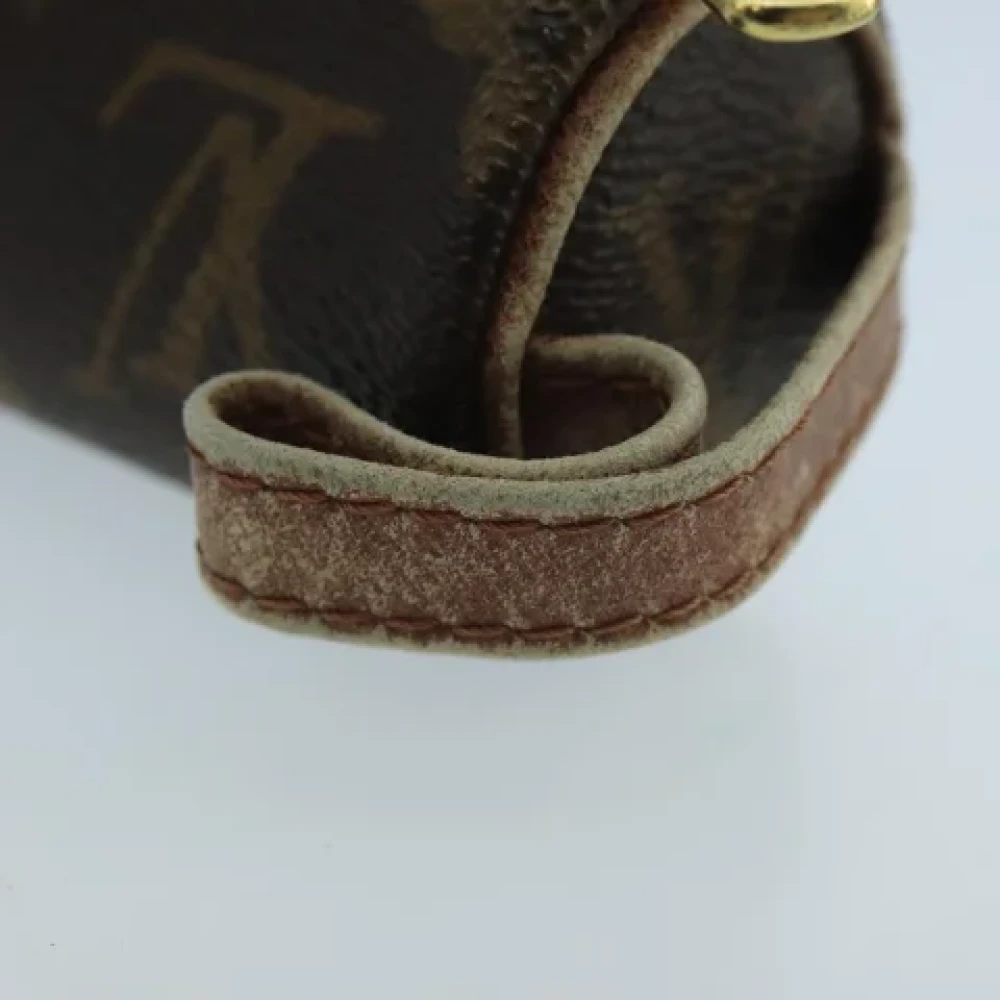 Louis Vuitton Vintage Pre-owned Canvas clutches Brown Dames