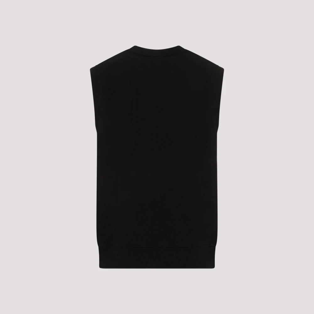 Carhartt WIP Script Vest Sweatshirt Zwart Wit Black Heren