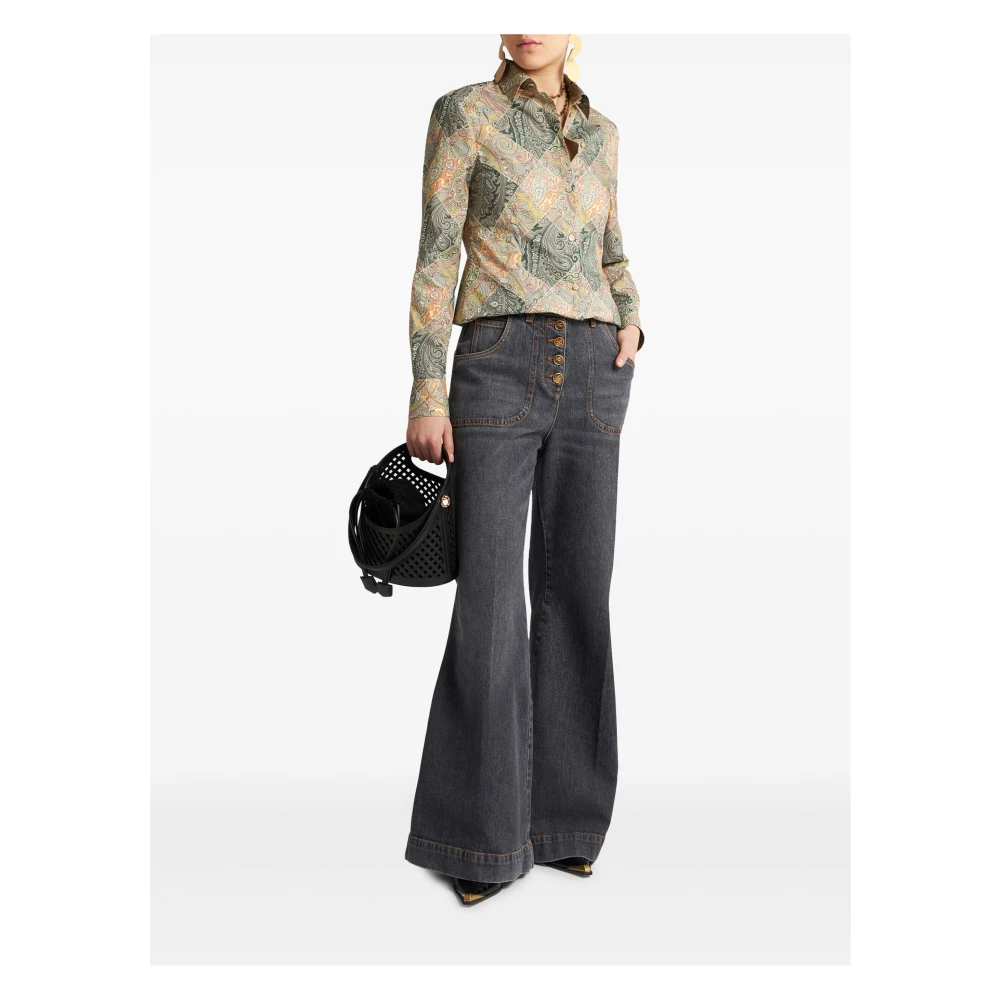 ETRO Stijlvolle Shirt X0843 Multicolor Dames