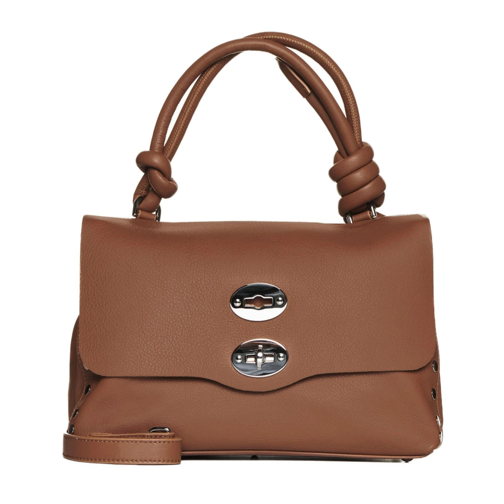 Zanellato Stijlvolle Leren Tas Collectie Brown Dames