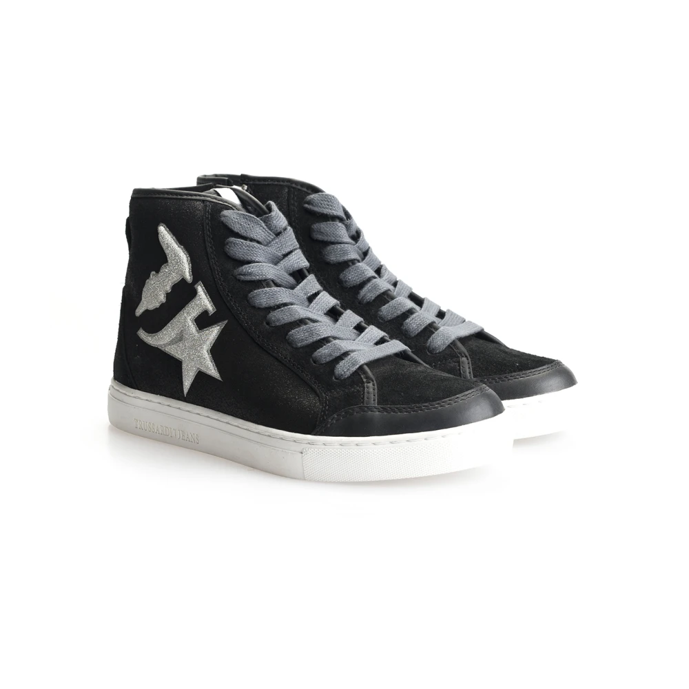 Trussardi Jeans sneakers Dames Schoenen Zwart