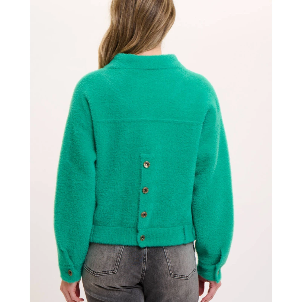 Rino&Pelle Bubbly Boxy Jas Green Dames