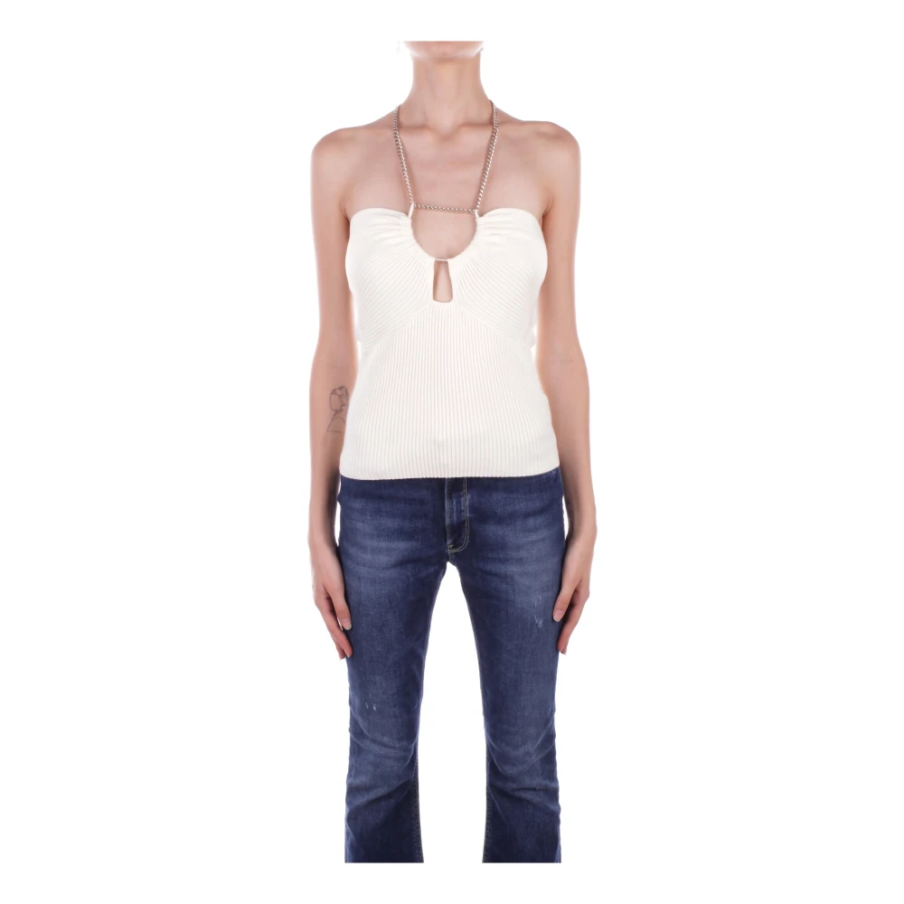 Liu Jo Witte Hanger Top White Dames