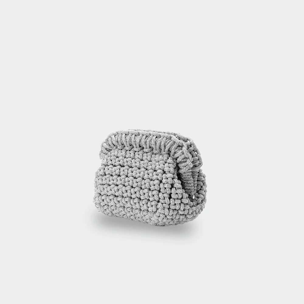 Hibourama Clutch Mini Gray Dames