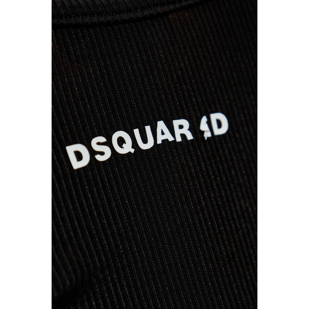 Dsquared2 Lingerie Top met Bandjes Black Dames