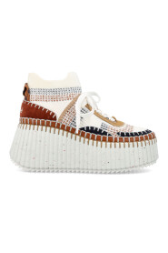 Sneakers con Zeppa Rosse Sand AW23