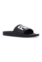 slippers-en-caoutchouc-noir