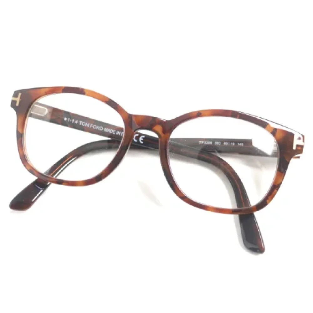 Tom Ford Pre-owned Glass sunglasses Brown Heren