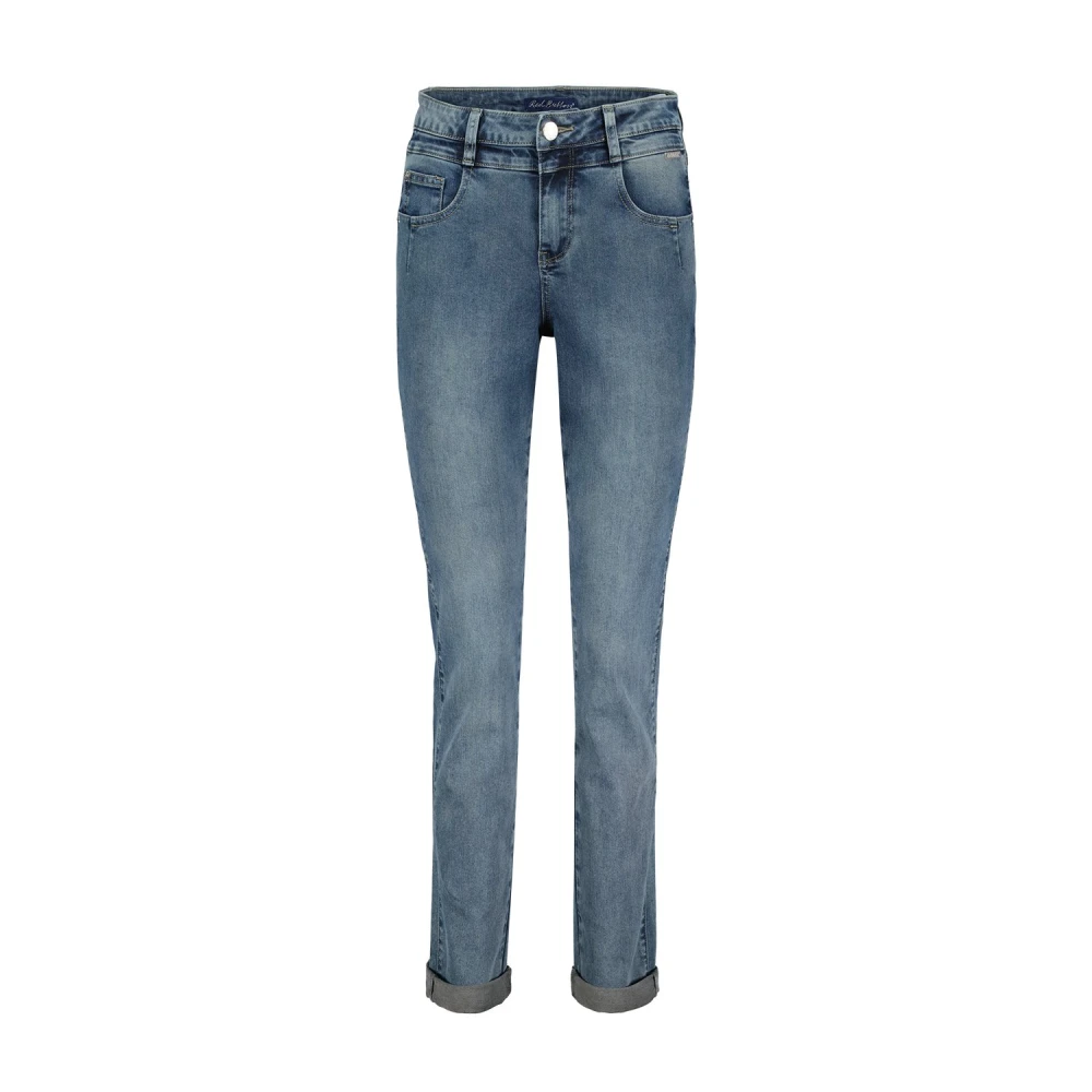 Red Button Vintage Janice Knoop Jeans Blue Dames