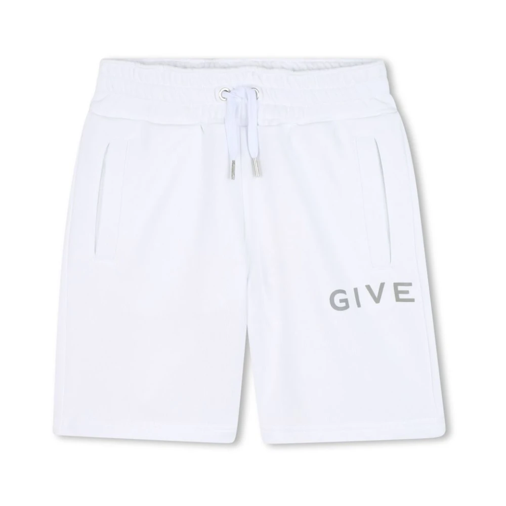 Givenchy Stilrena shorts för pojkar White, Pojke