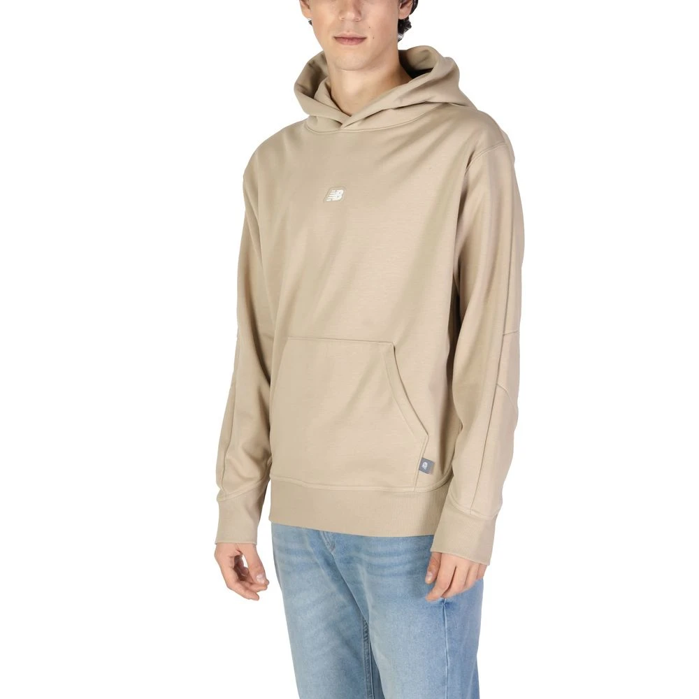 New Balance Beige Sweatshirt van gerecycled polyester Beige Heren